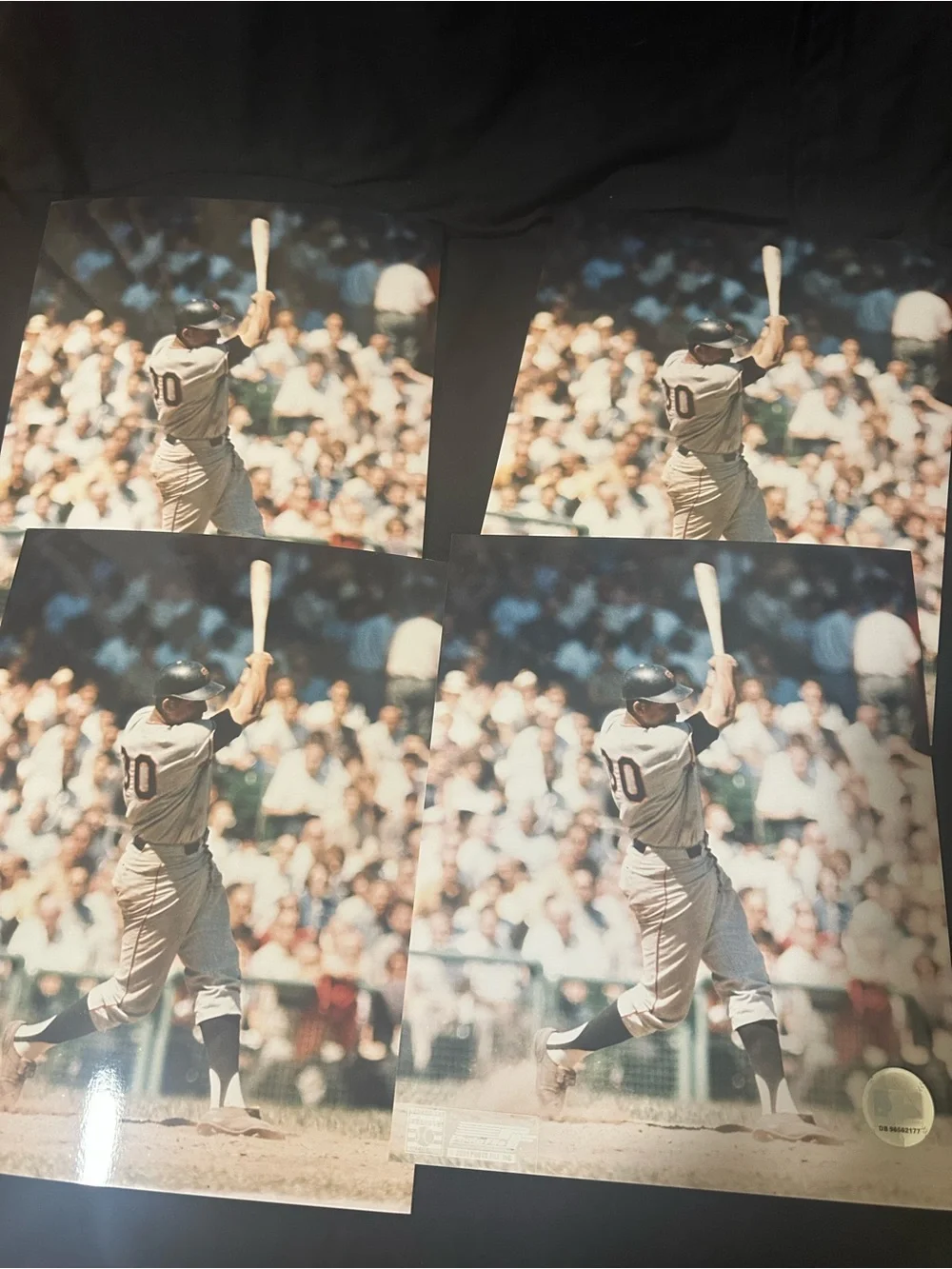 Lot of 4 Orlando cepeda 8x10 photos San Francisco giants rare